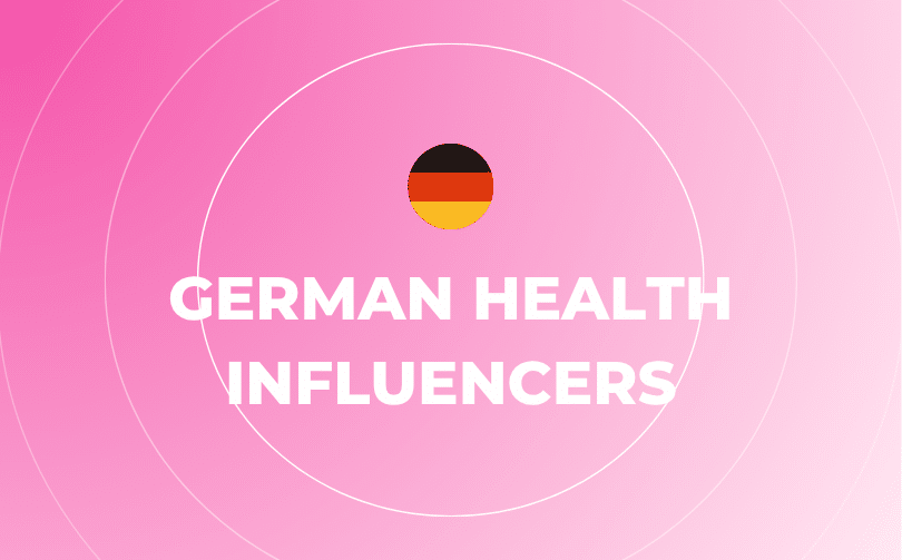 German Health Influencers