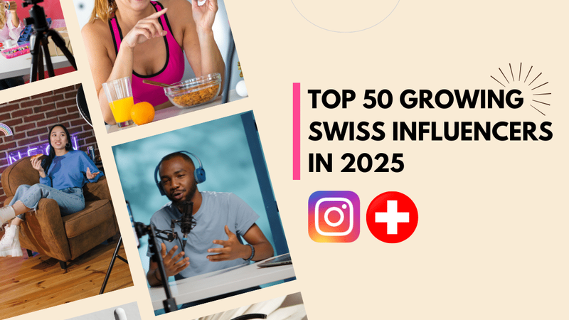 50 Most Growing Swiss Creators in 2025