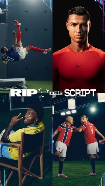 Cristiano Ronaldo: RIP THE SCRIPT @nikefootball