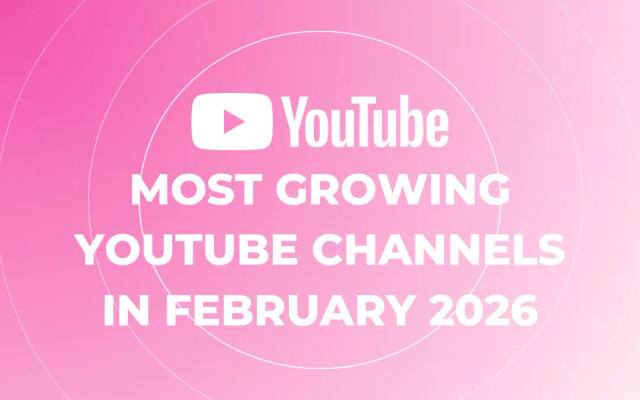 Most Growing Youtube Channels in May 2026