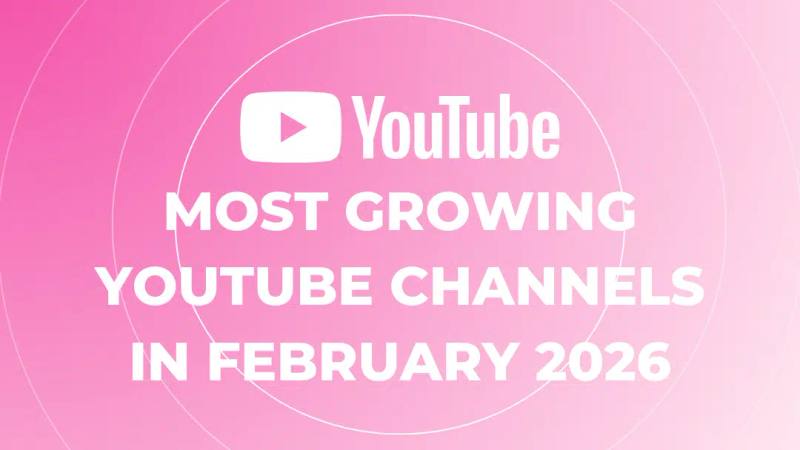 Most Growing Youtube Channels in May 2026