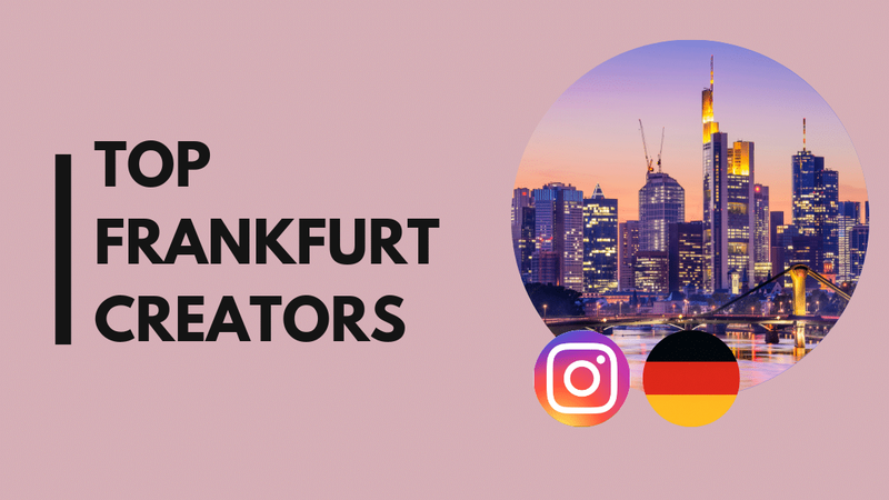 25 Top influencers in Frankfurt