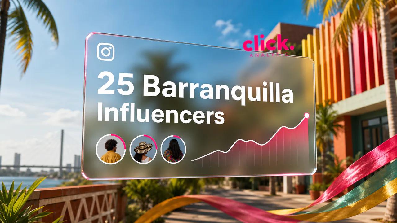 25 influencers lideres de Barranquilla