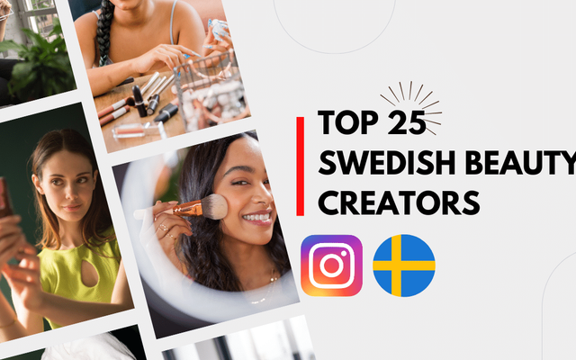 Top 25 Swedish beauty influencers