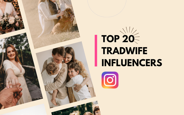 Tradwife influencers op instagram
