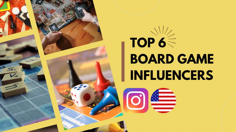 6 Epic board game influencers in the United States