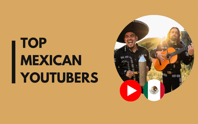 30 principais YouTubers mexicanos com o maior número de assinantes
