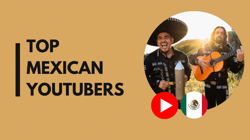 30 Top Mexican YouTubers with the most subscribers