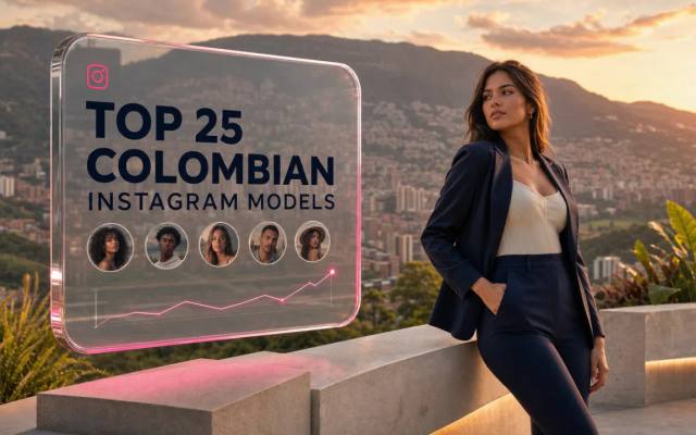 As 25 modelos colombianas mais quentes do Instagram para seguir em 2026