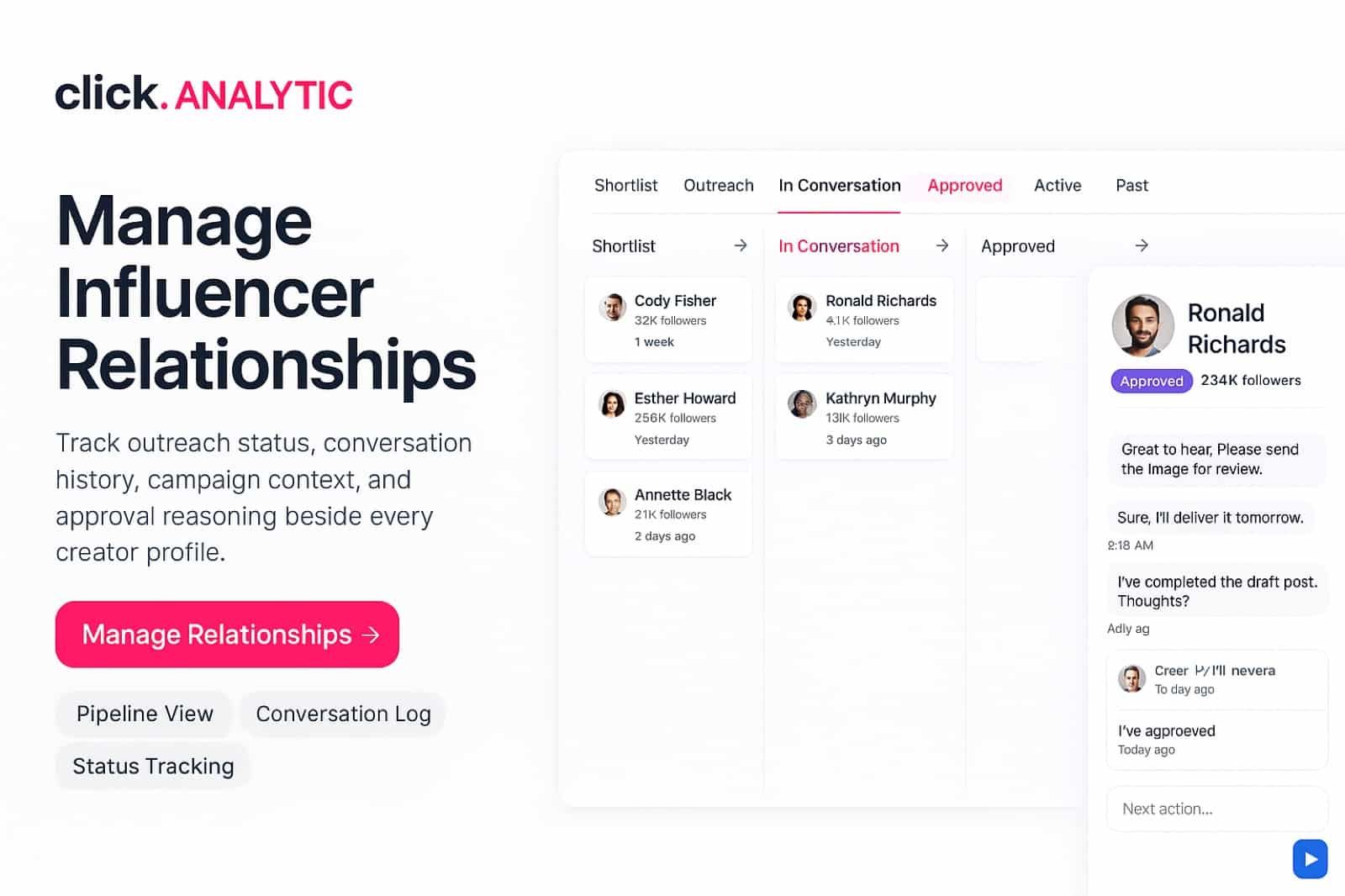 Influencer Relationship Management: One Workspace for Every Creator