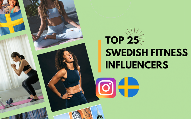 Top 25 der schwedischen Fitness-Influencer