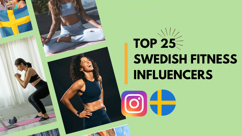 Top 25 Swedish fitness influencers