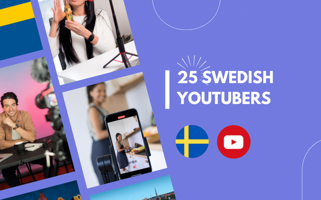 25 Top schwedische YouTuber, die du im Auge behalten solltest!