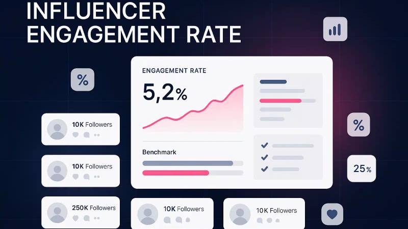 Influencer Engagement Rate: Formula and Benchmarks