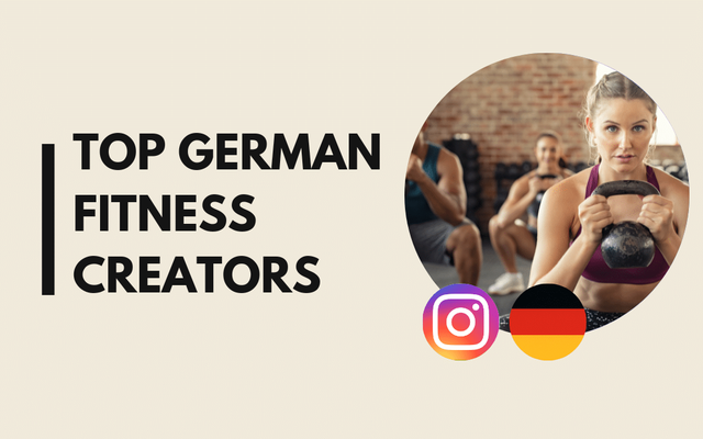 Top 50 fitness influencers in Duitsland