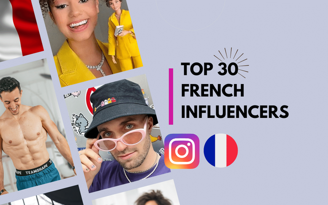 Top 20 French Influencers (2026)