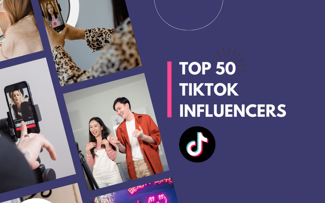 Top 50 TikTok influencers ranglijst