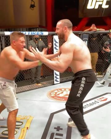 Bradley Martyn: UFC 259 was wild😂... what YouTuber would you want to see get in the octagon with me? Little sneak peak of the