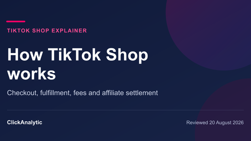 How TikTok Shop Works: Every Role, Every Step of the Sale