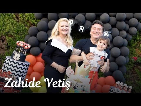 Zahide Yetiş: Herkese merhaba! Korona dolayısıyla sadece aile içinde kutladığımız biricik oğlumuz Aras'ın 2. yaş günü partis
