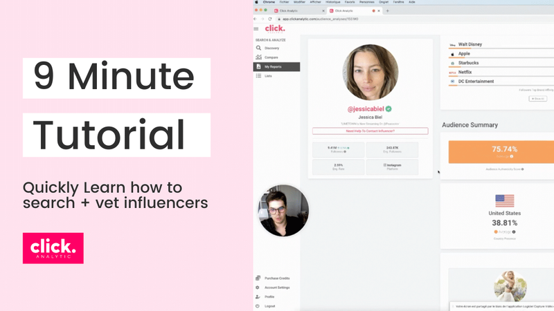 Learn how to use Click Analytic