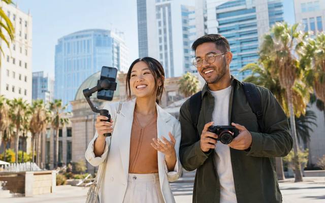 San Jose, CA influencers creating content downtown