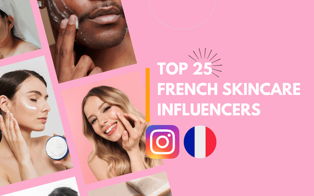 Influenceurs français en matière de soins de la peau