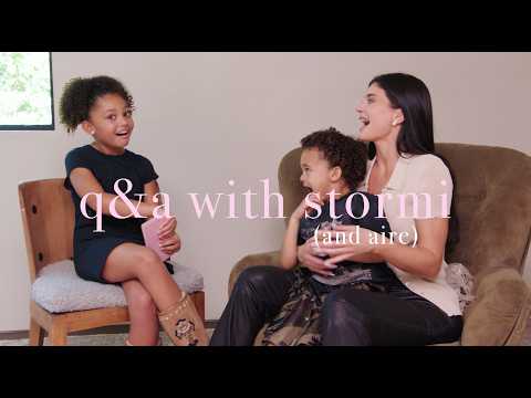 Kylie Jenner: q&a with stormi (and aire)