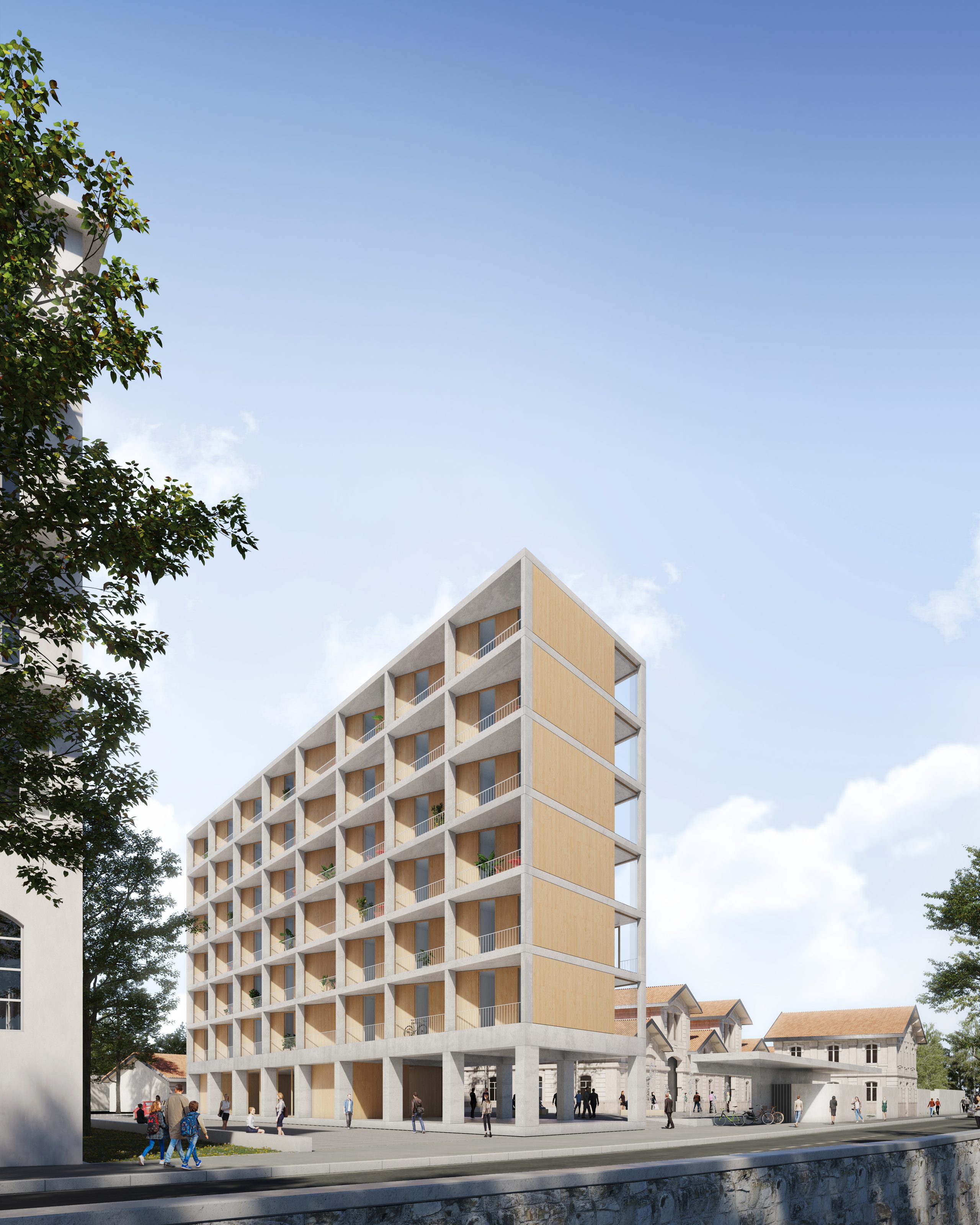 Student Housing + Refurbishment Ex-Macello