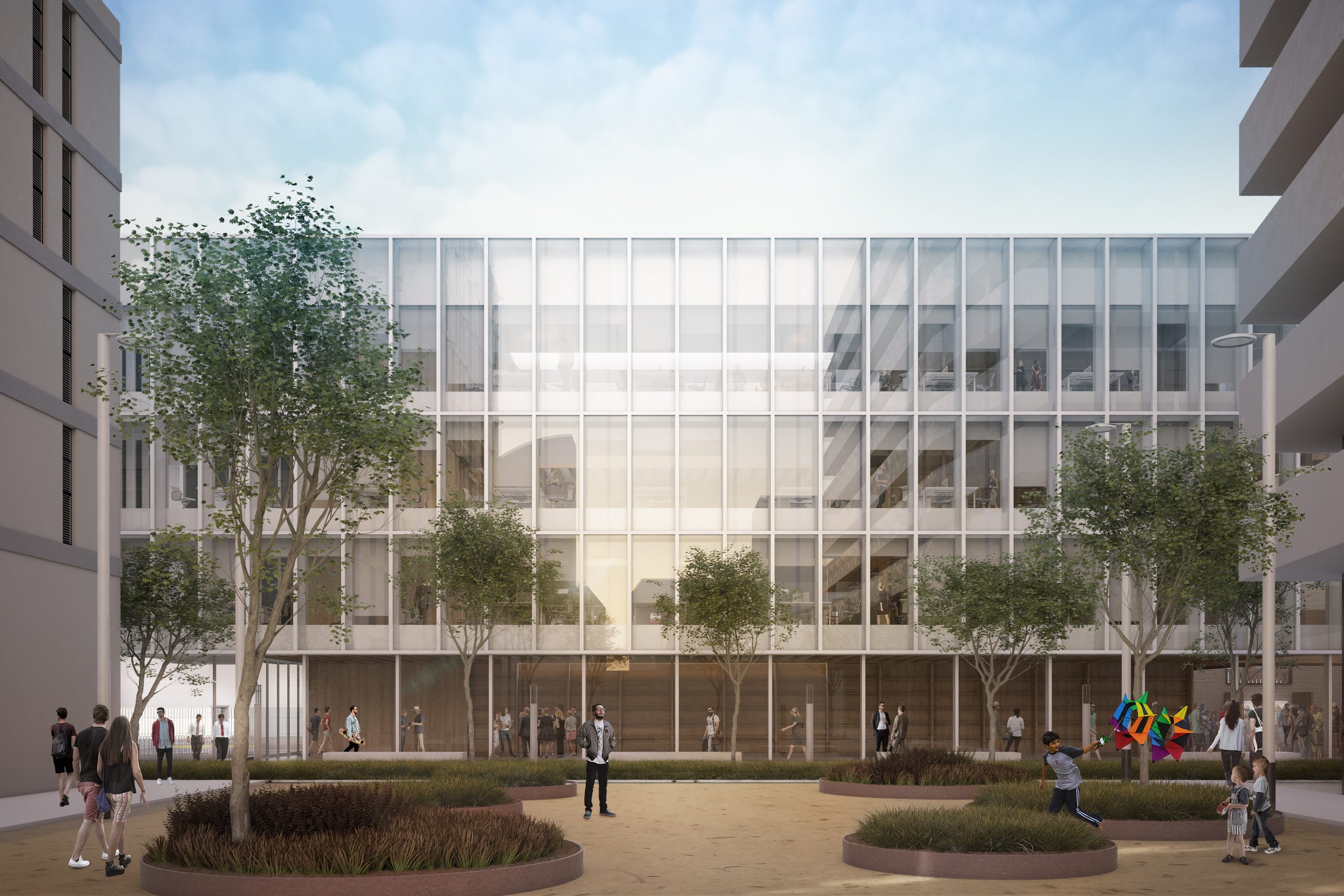 Kultural Center & Book Hub - 1st prize
