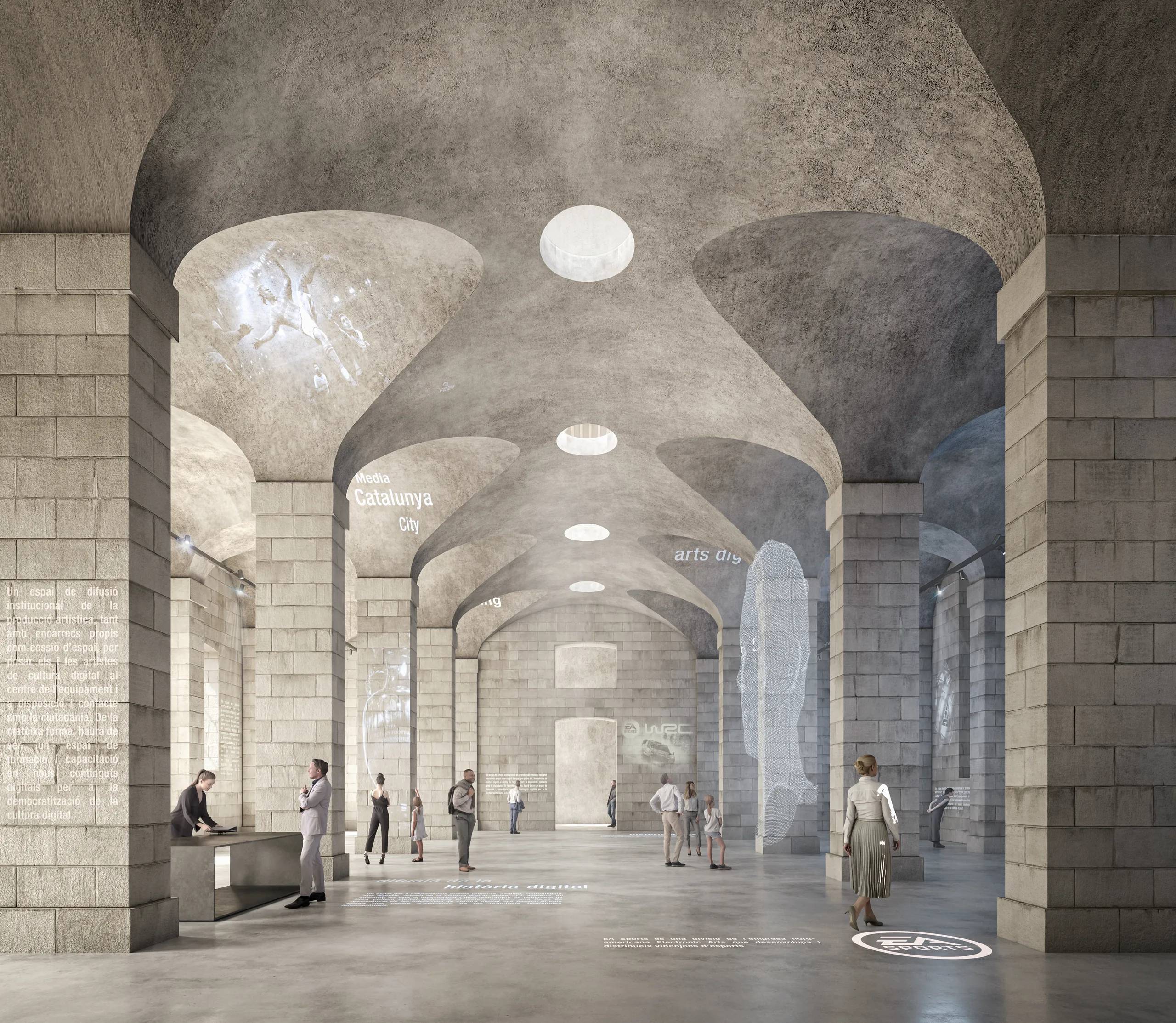 Royal Cannon Foundry Refurbishment, Barcelona