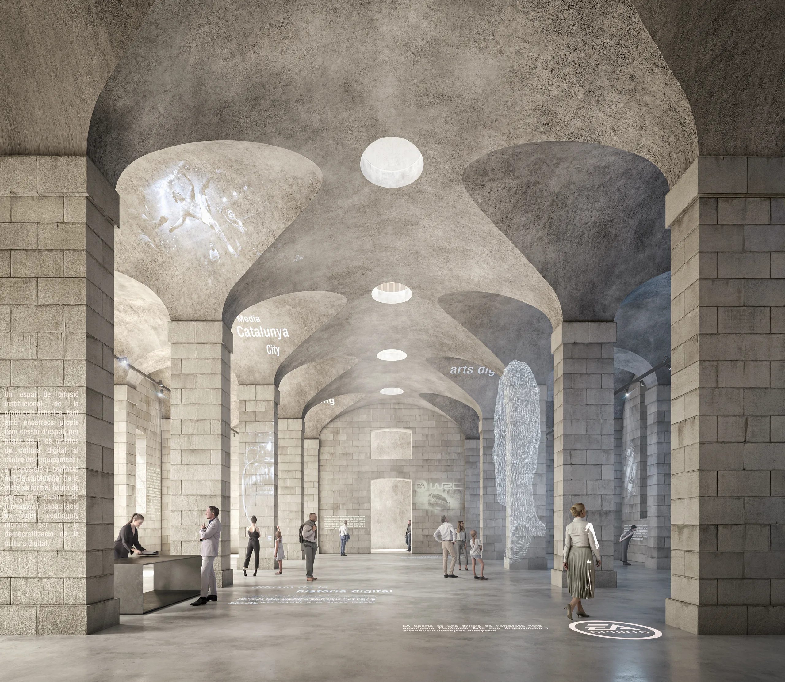 Royal Cannon Foundry Refurbishment, Barcelona