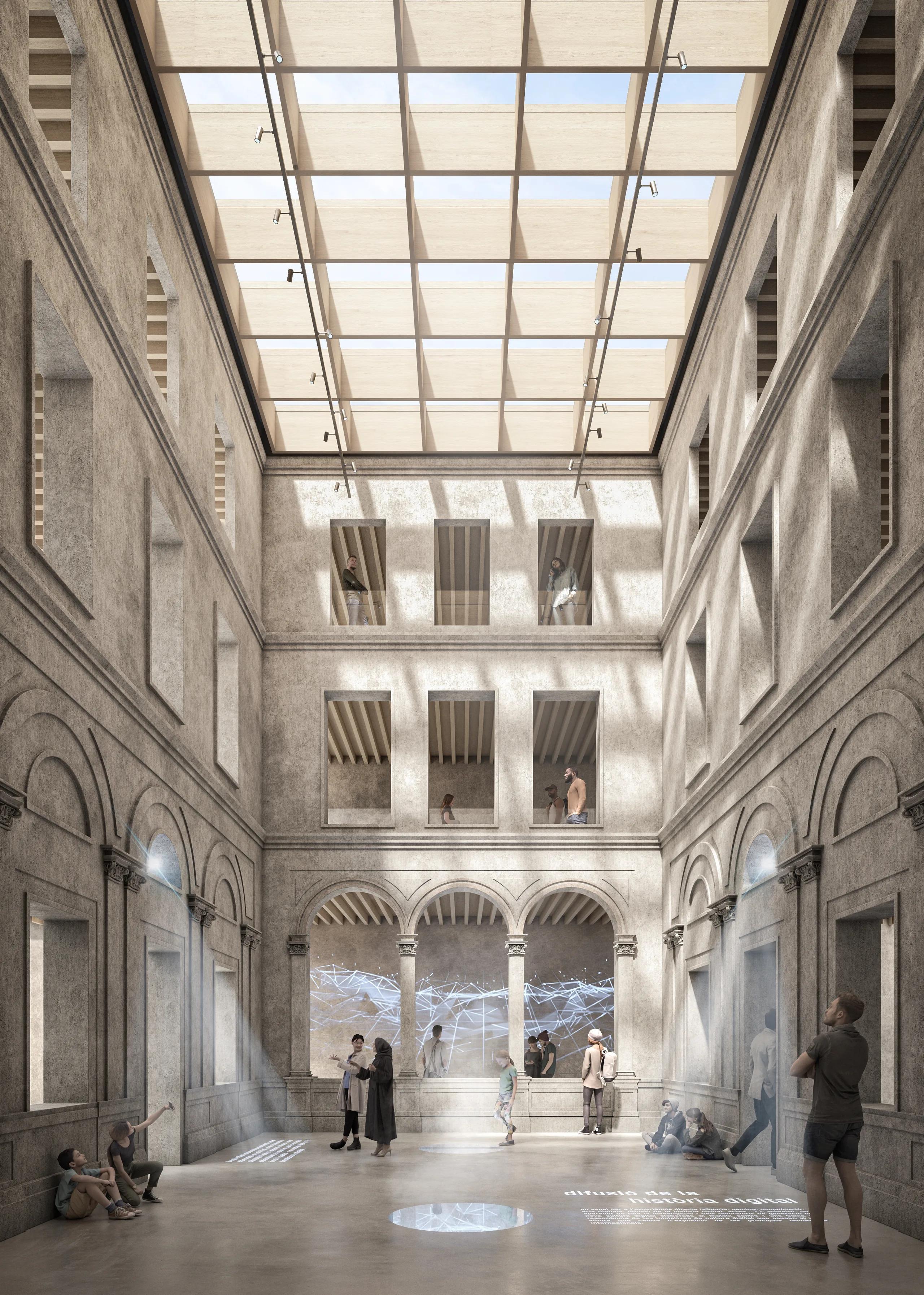 Royal Cannon Foundry Refurbishment, Barcelona