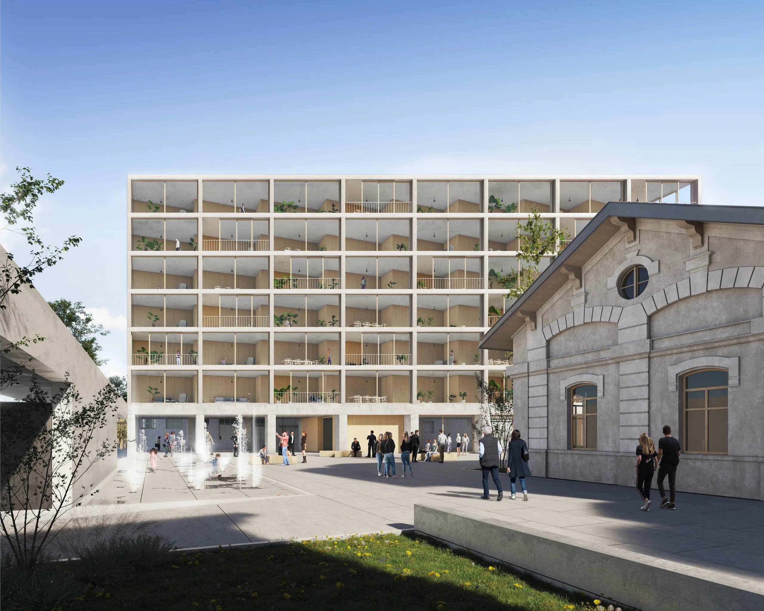 Student Housing, Lugano, Suiza