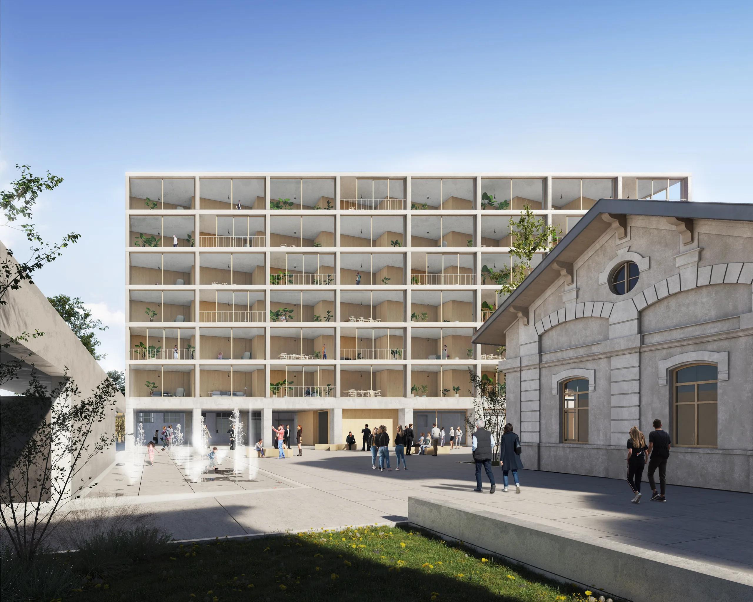 Student Housing, Lugano, Suiza