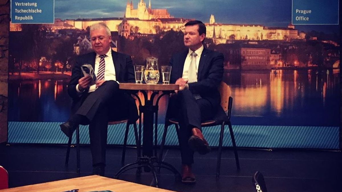 Markus Ferber v Praze