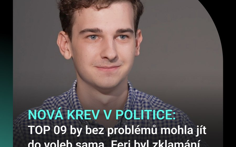 NOVÁ KREV V POLITICE: TOP 09 by bez problémů mohla jít do voleb sama.