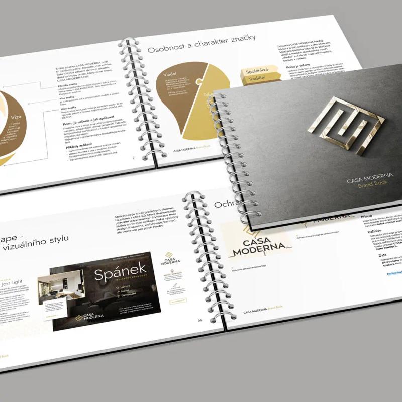 Brand manuál — ukázka výstupu