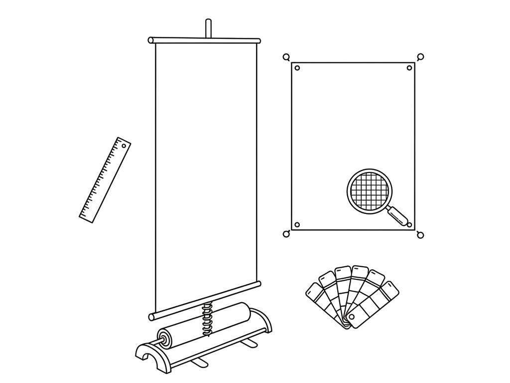 Roll-up, banner, plakát: jak navrhnout velkoplošnou grafiku