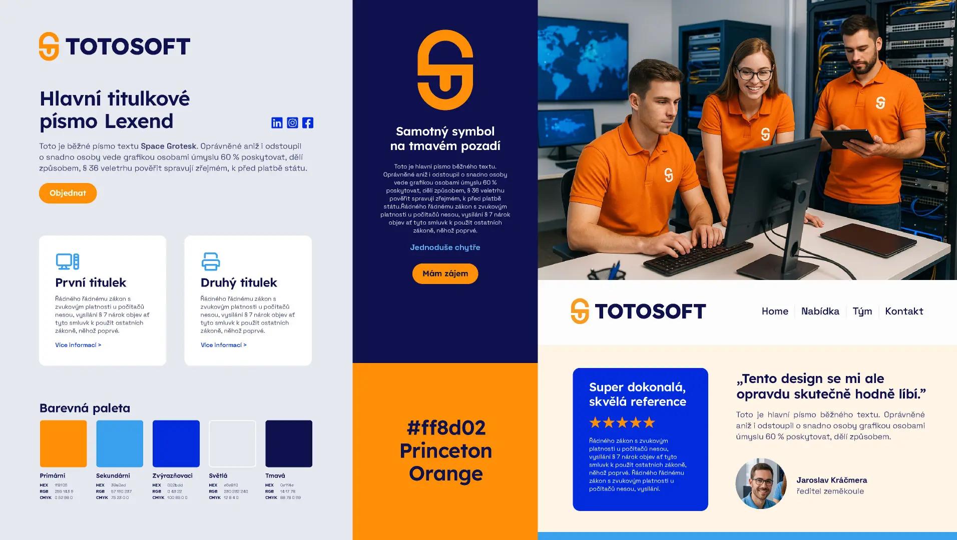 Brand board Totosoft