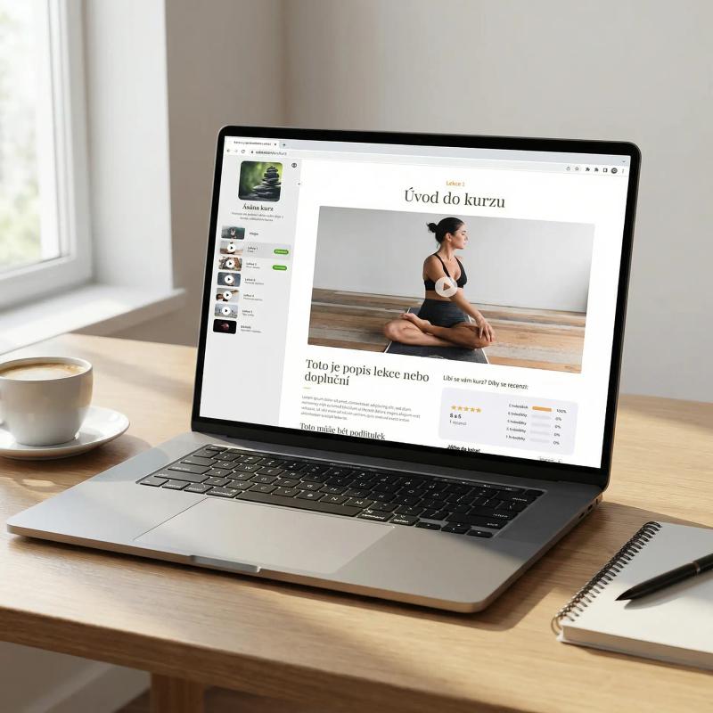 Online kurz — design a řešení — ukázka výstupu