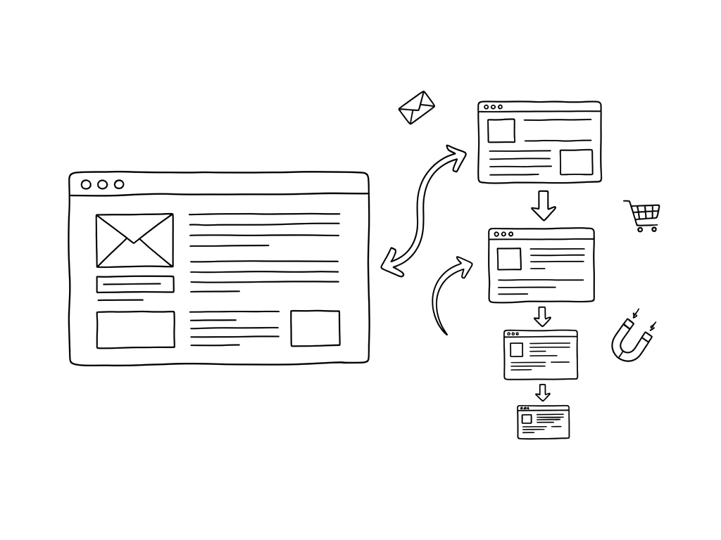 Landing page vs. funnel – kdy stačí jedna stránka a kdy potřebujete celý trychtýř