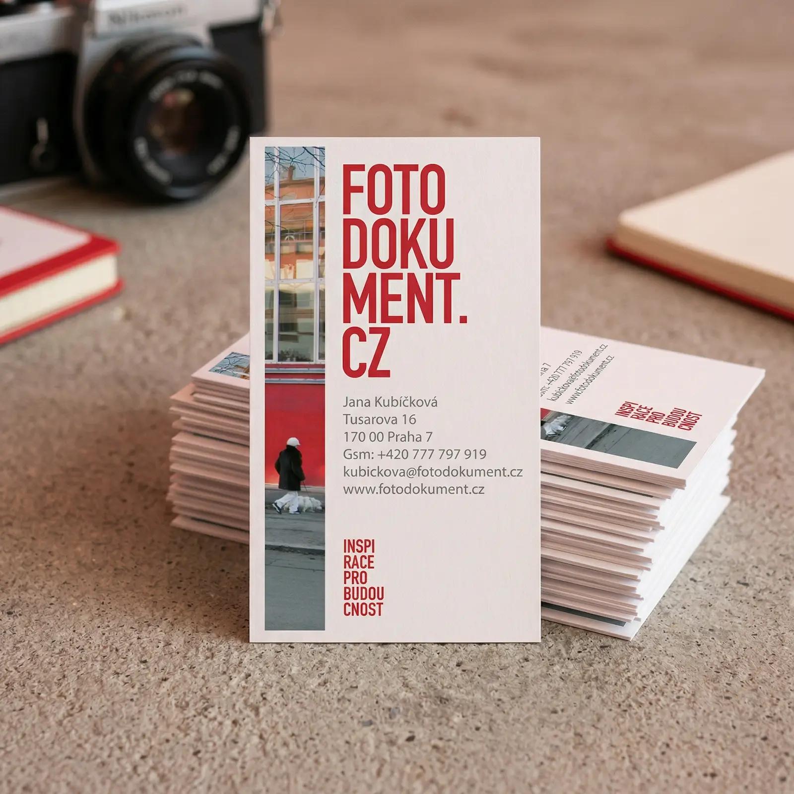 Fotodokument Vizitka