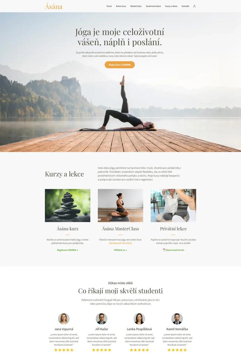 Tvorba webu — ukázka výstupu