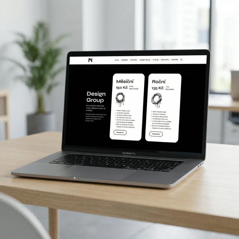 Membership / Komunita — ukázka výstupu