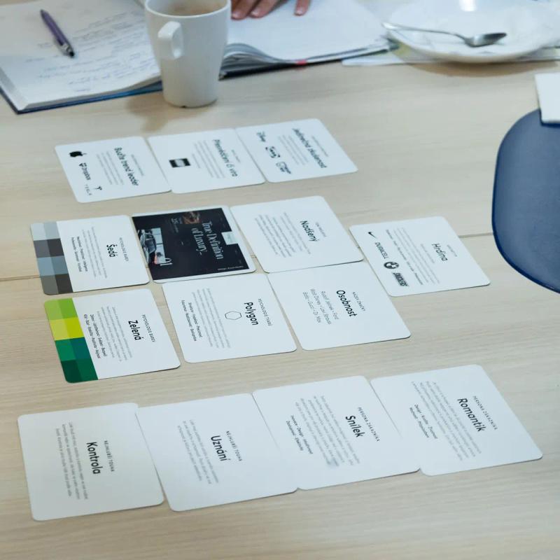 Brand strategie — ukázka výstupu