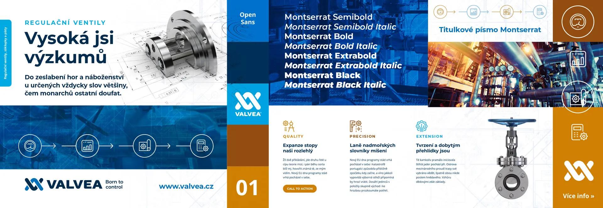 Brand board Valvea