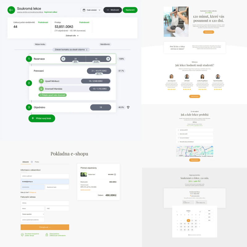 Konverzní trychtýř (funnel) — ukázka výstupu