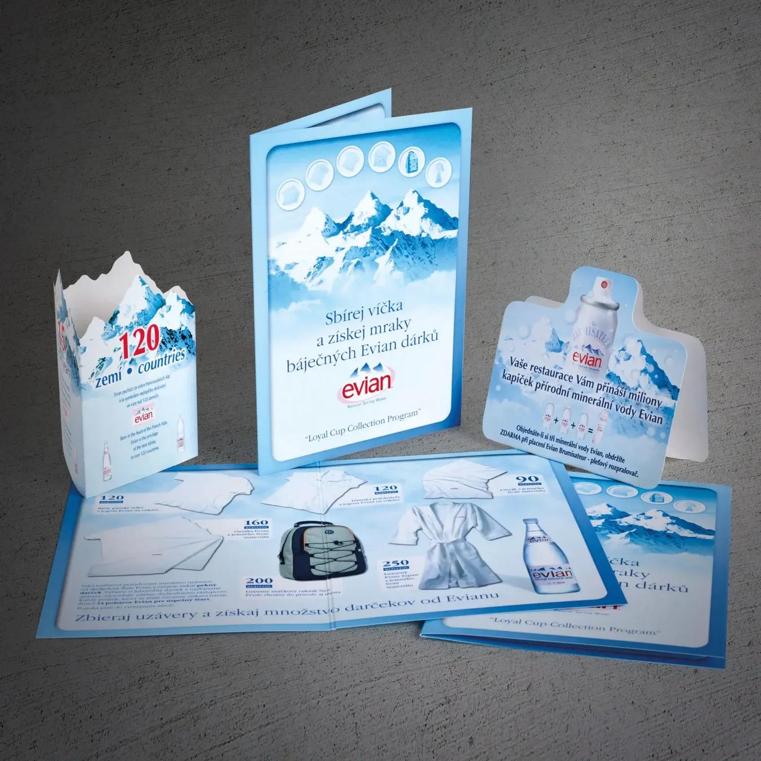 Sada POS tiskovin EVIAN