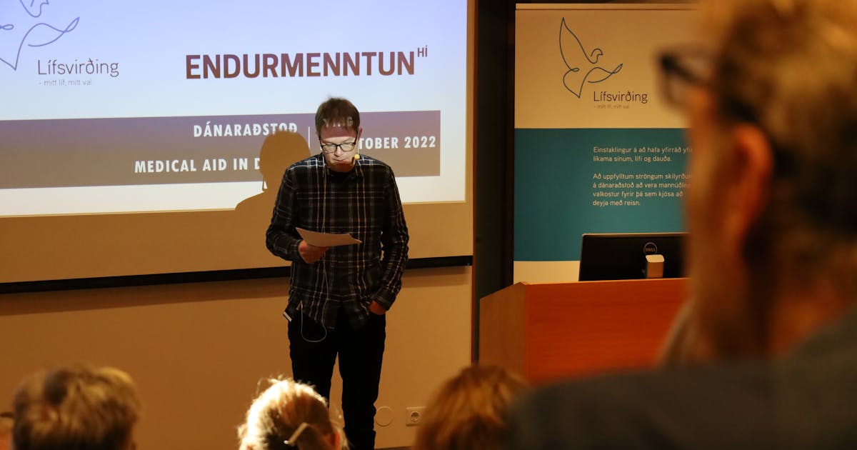 Málþing um dánaraðstoð hjá Endurmenntun | Endurmenntun Háskóla Íslands